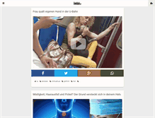 Tablet Screenshot of binmitdabei.com